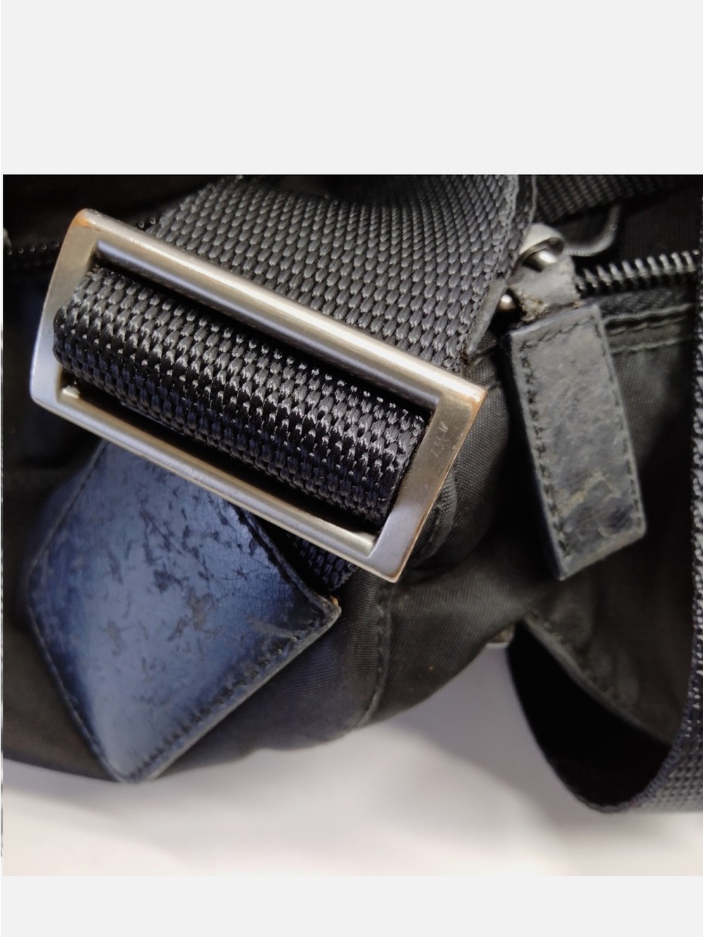 Prada Black Nylon Crossbody Messenger Bag - Picture 9 of 9